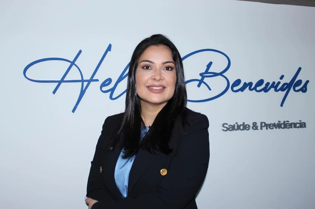 Helen Benevides, corretora de saúde e previdência